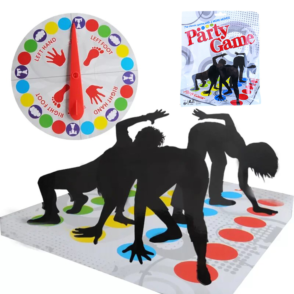 Party Games Indoor For 6 12 Year Olds - Permainan pesta keluarga permainan Twister mainan