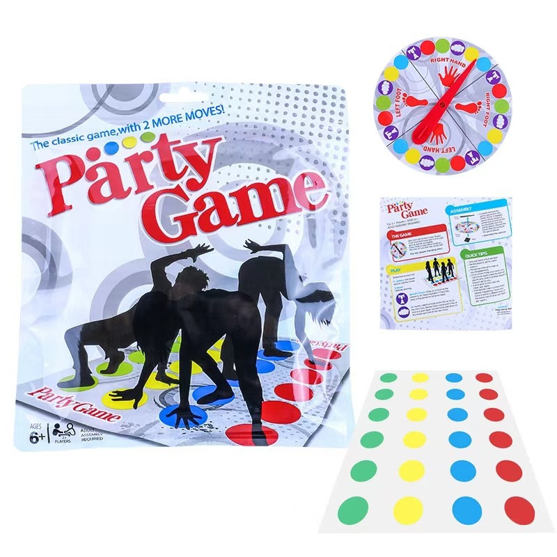 Party Games Kids Outdoor - Permainan Pesta Twister - Mainan Olahraga