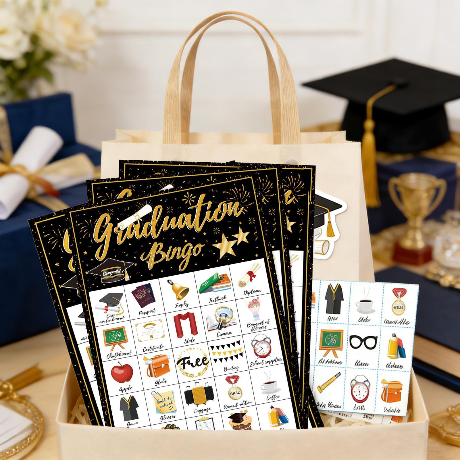 Party Games College - Kartu Permainan Bingo Wisuda untuk 24