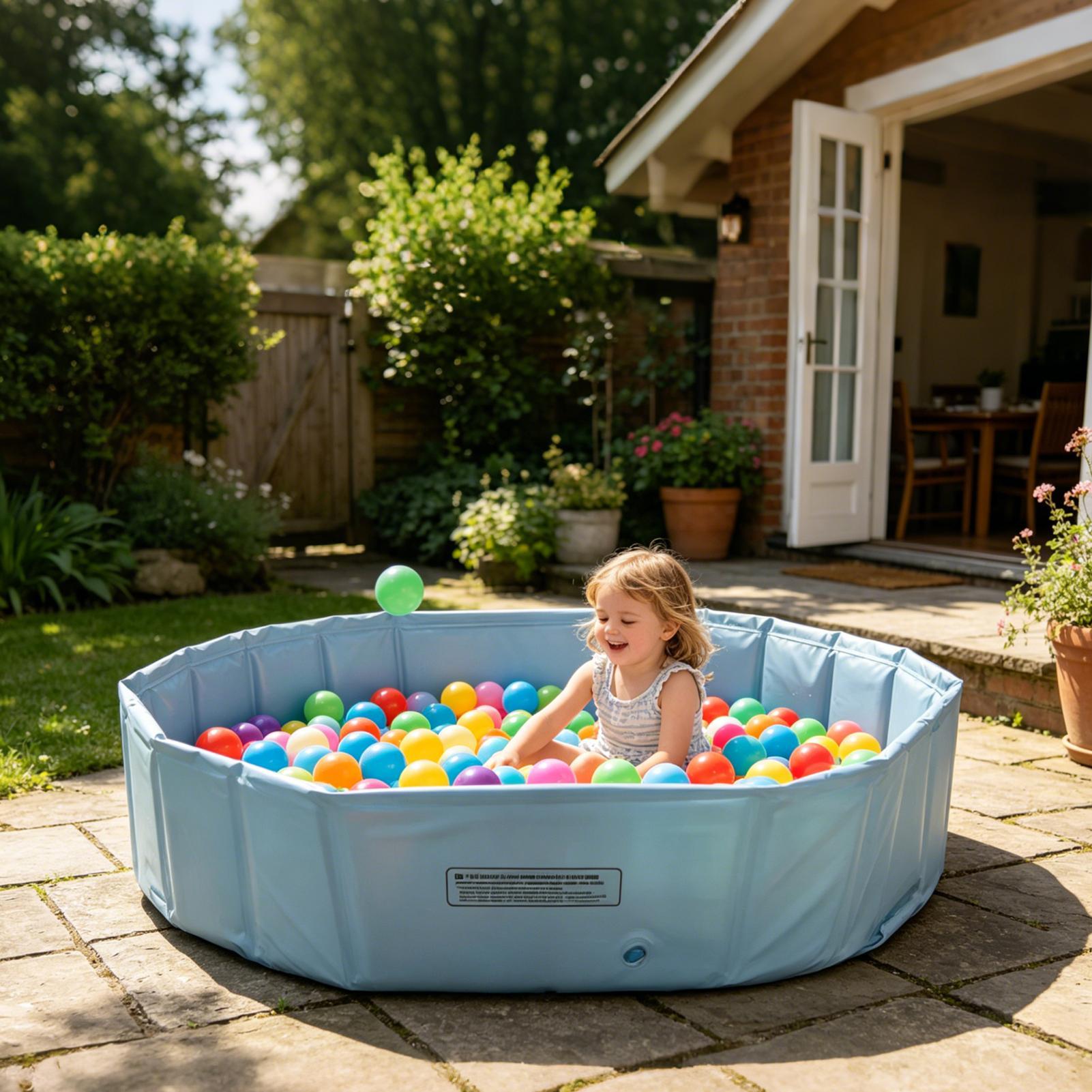 Party Games Kids Outdoor - Kolam Renang Hewan Peliharaan Lipat untuk