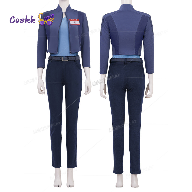 Party Games Bunny - Kostum Cosplay Judy Hopps Polisi Kelinci