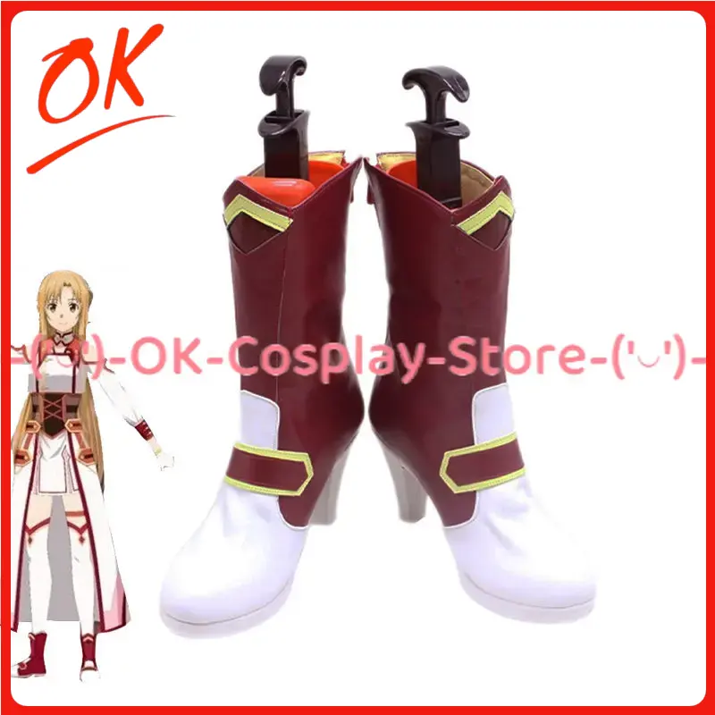 Party Games Online Free - [Ukuran Khusus] Sepatu Cosplay Asuna Yuuki
