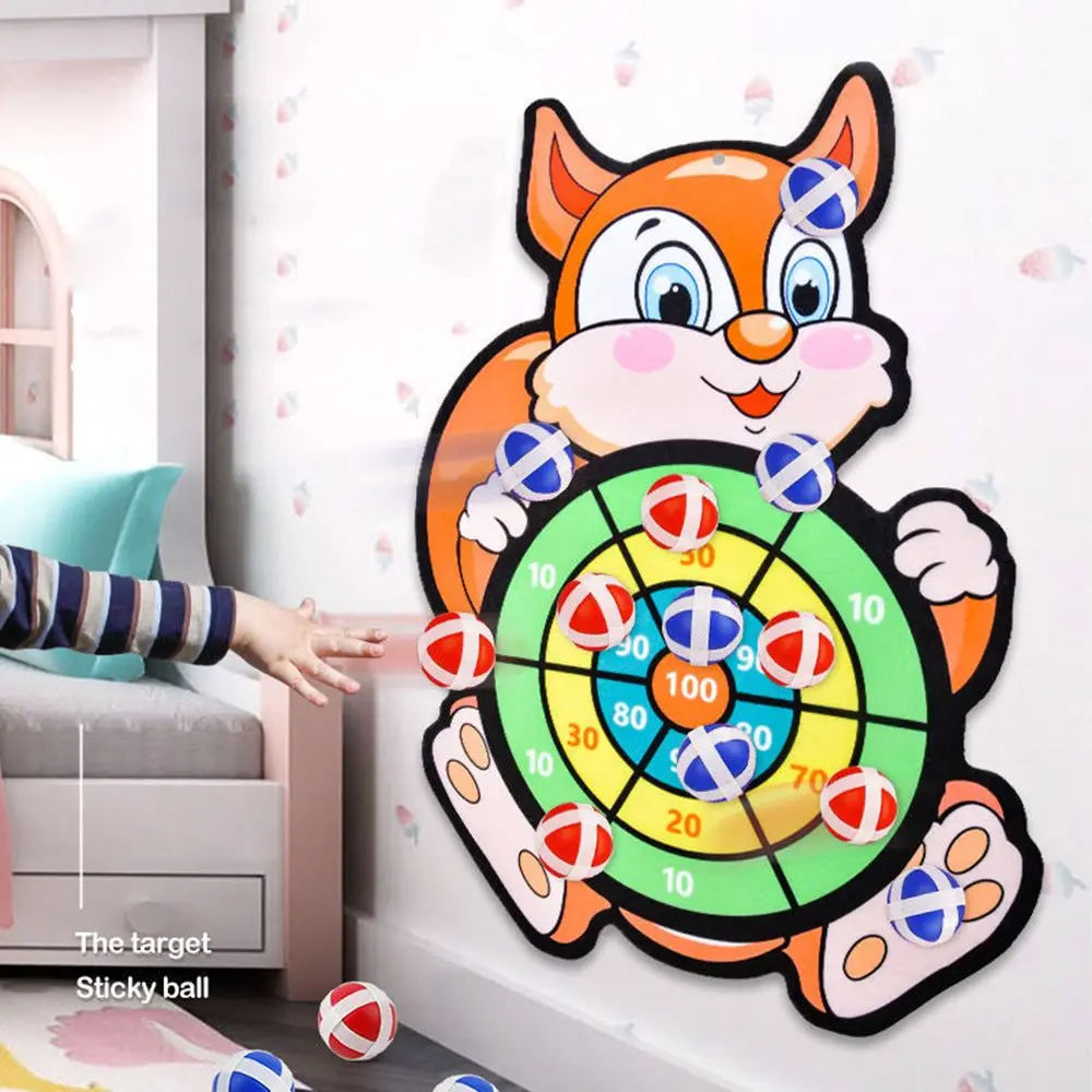 Party Games Cartoon - Permainan Lempar Dartboard Edukatif Klasik Kartun