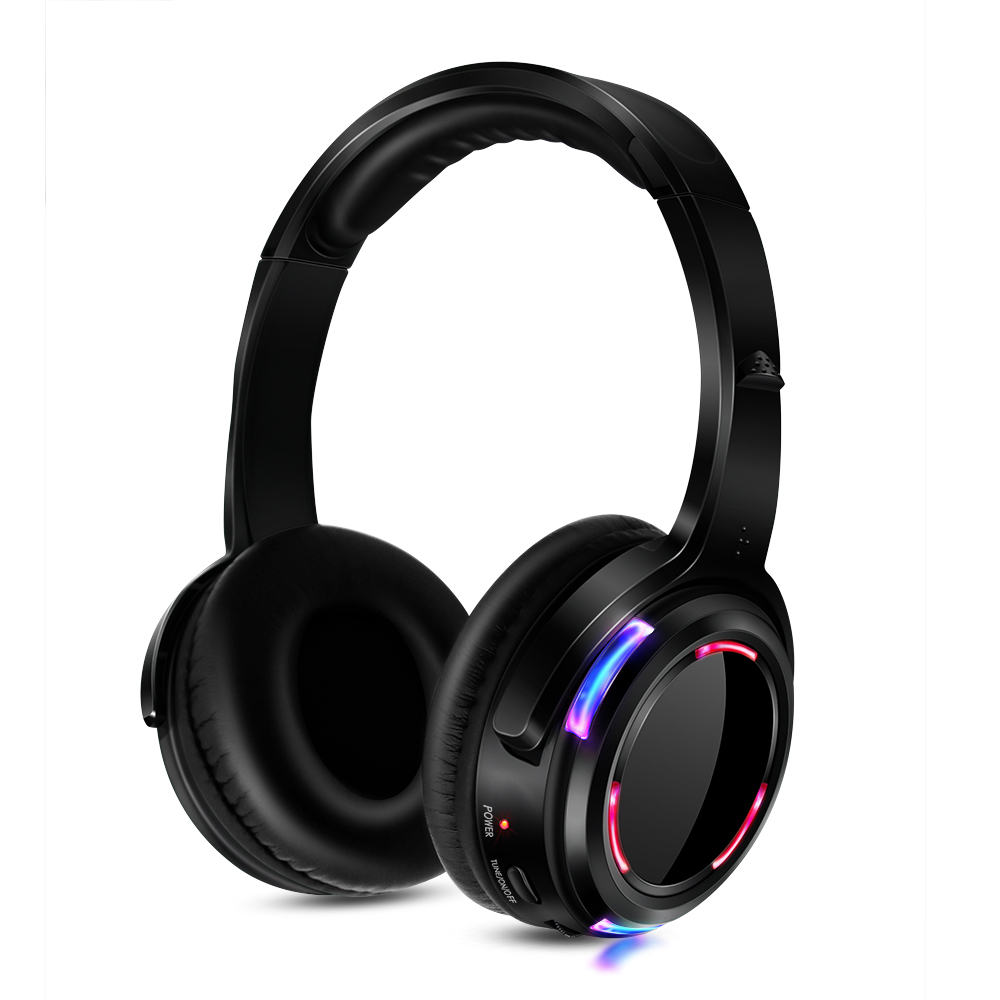 Party Games Mobile - Headphone Nirkabel Profesional dengan Lampu LED