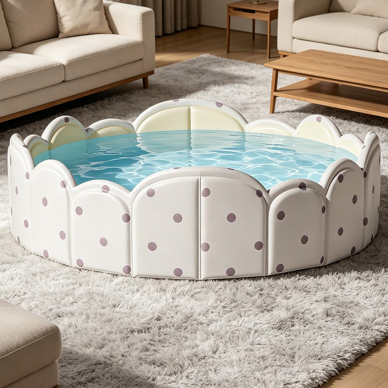 Kubb Game Yard - Kolam Renang Lipat untuk Hewan Peliharaan,