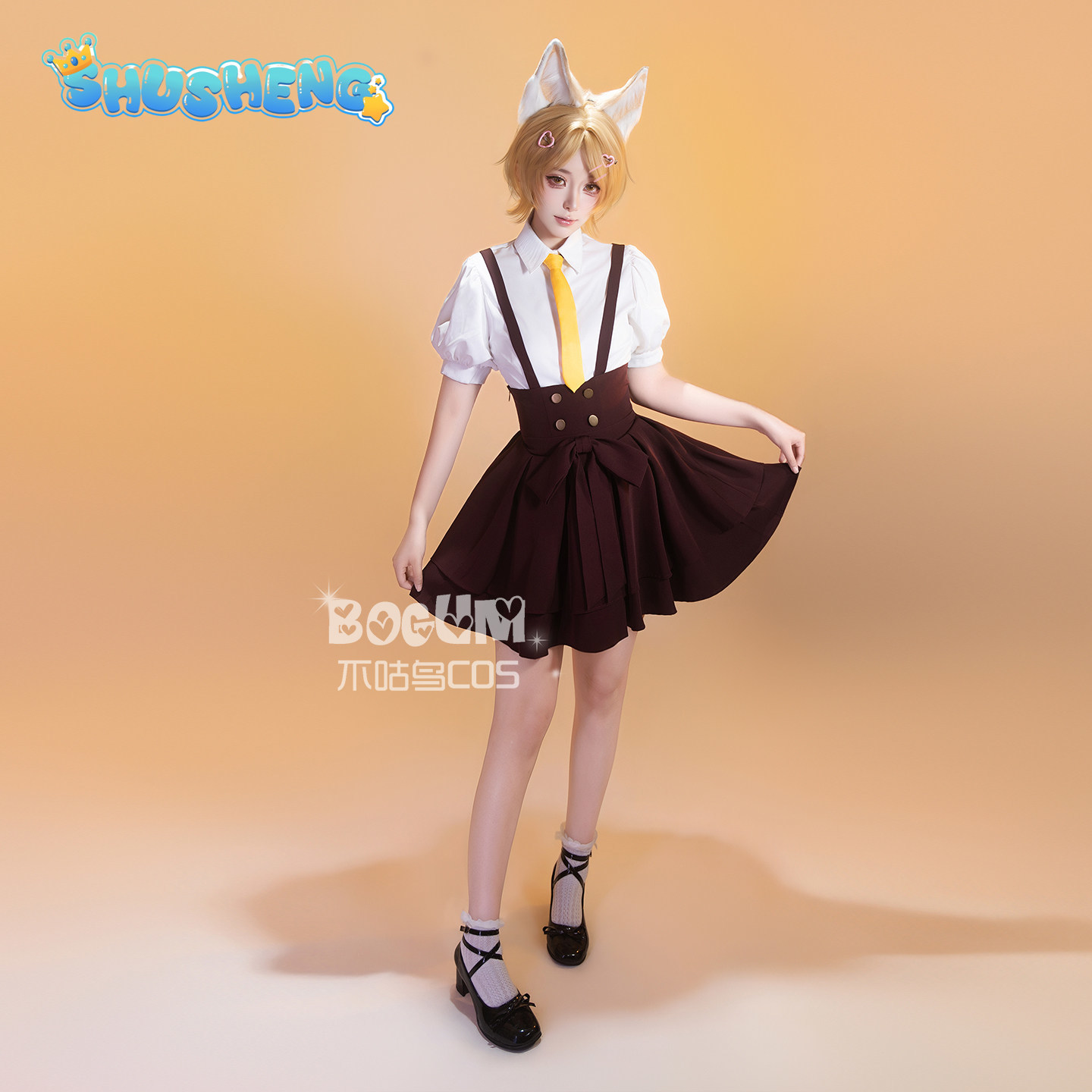 Kostum Cosplay Seragam Sekolah - Party Games College ulasan dan harga