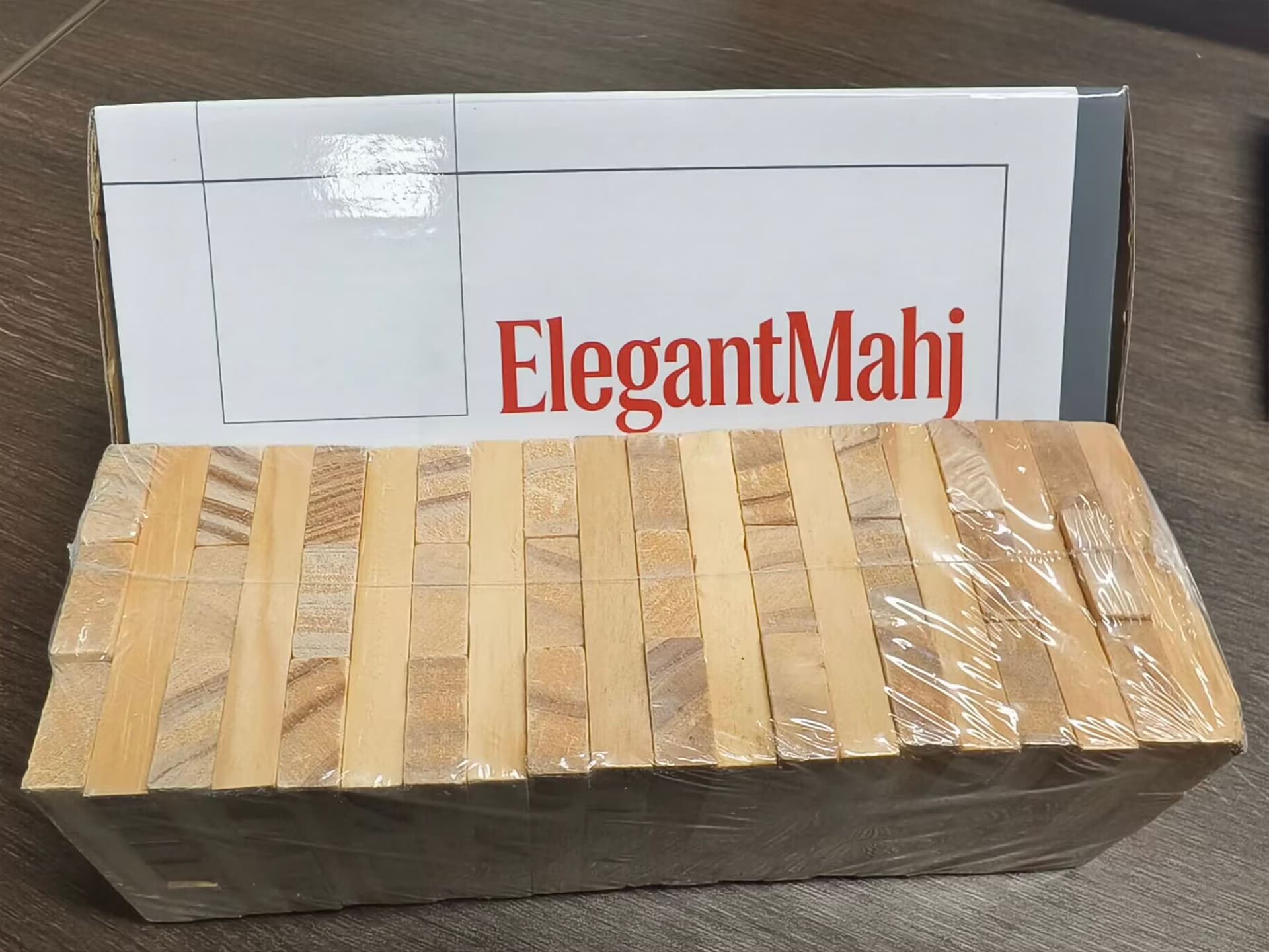 Permainan Menumpuk Balok Kayu  - Party Games Indoor ulasan dan harga