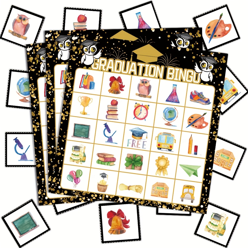 Set Permainan Bingo Wisuda Bla - Party Games College ulasan dan harga