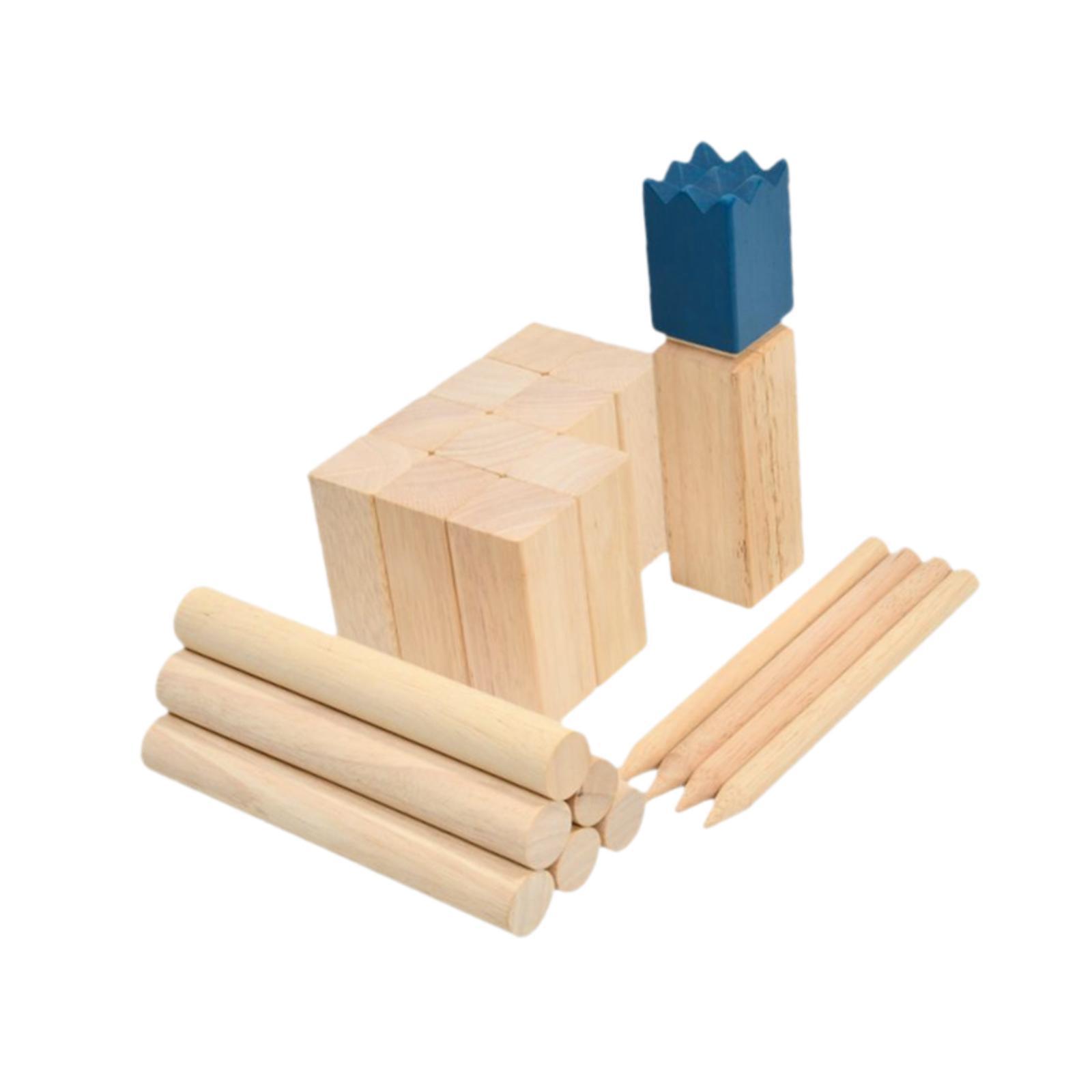 Permainan Lempar Balok Kayu Ya - Kubb Game Yard ulasan dan harga