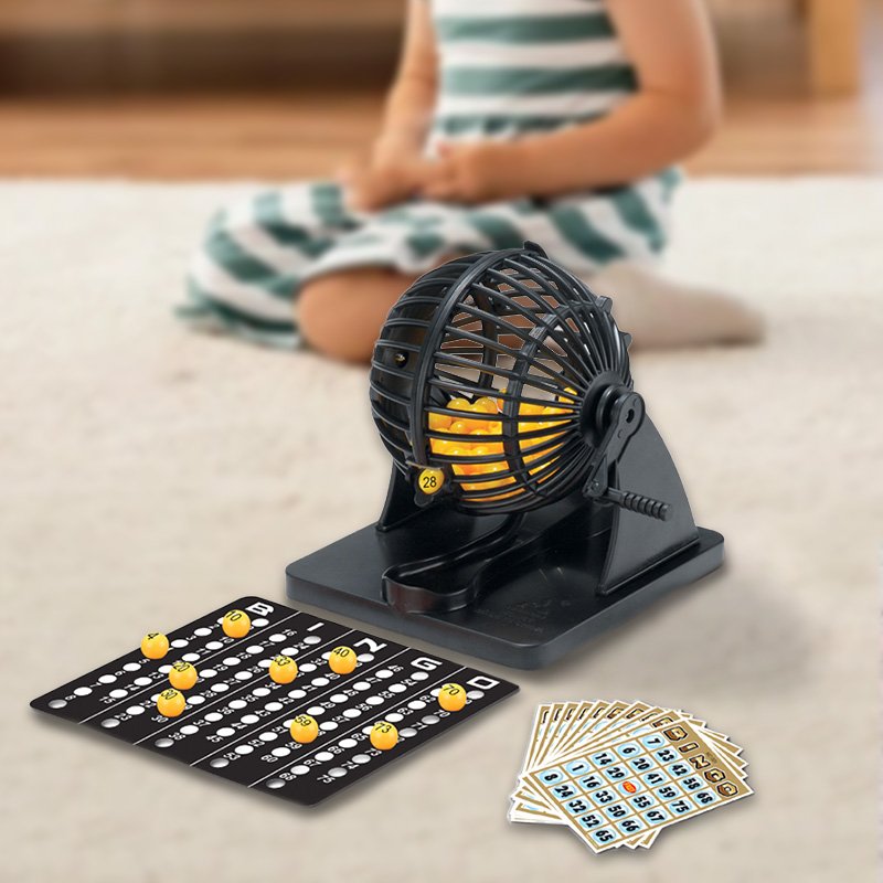 Bingo Lottery Machine Cage swe - Party Games Indoor ulasan dan harga