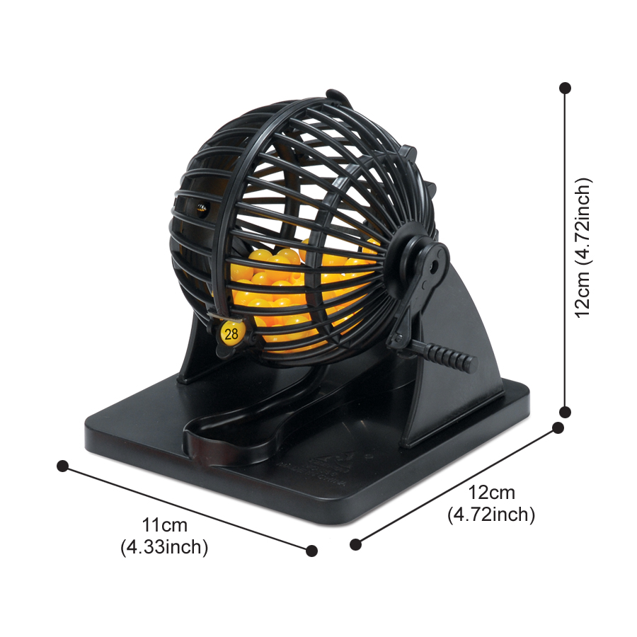 Bingo Lottery Machine Cage swe - Party Games Indoor ulasan dan harga