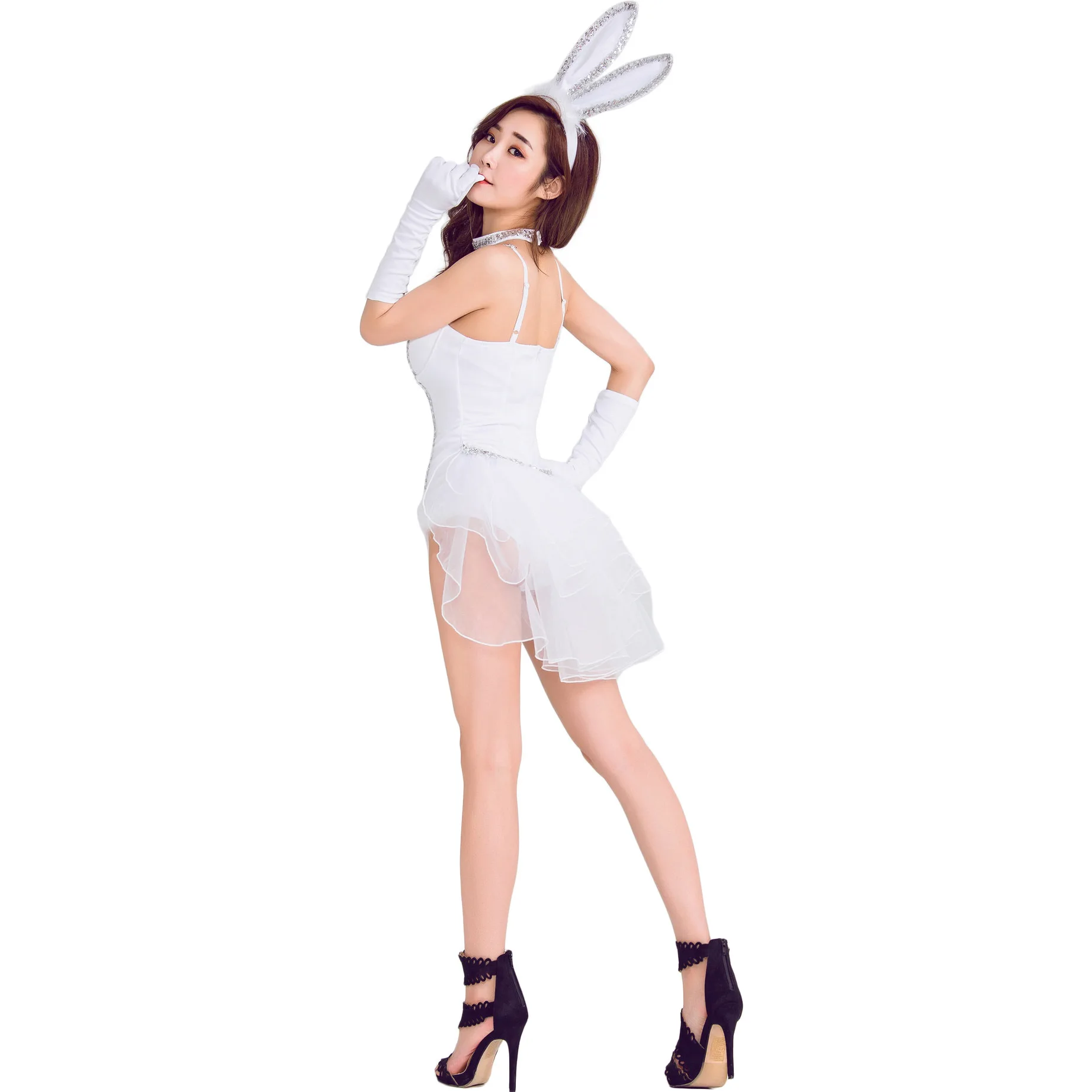 Kostum Gadis Kelinci Tuksedo S - Party Games Bunny ulasan dan harga