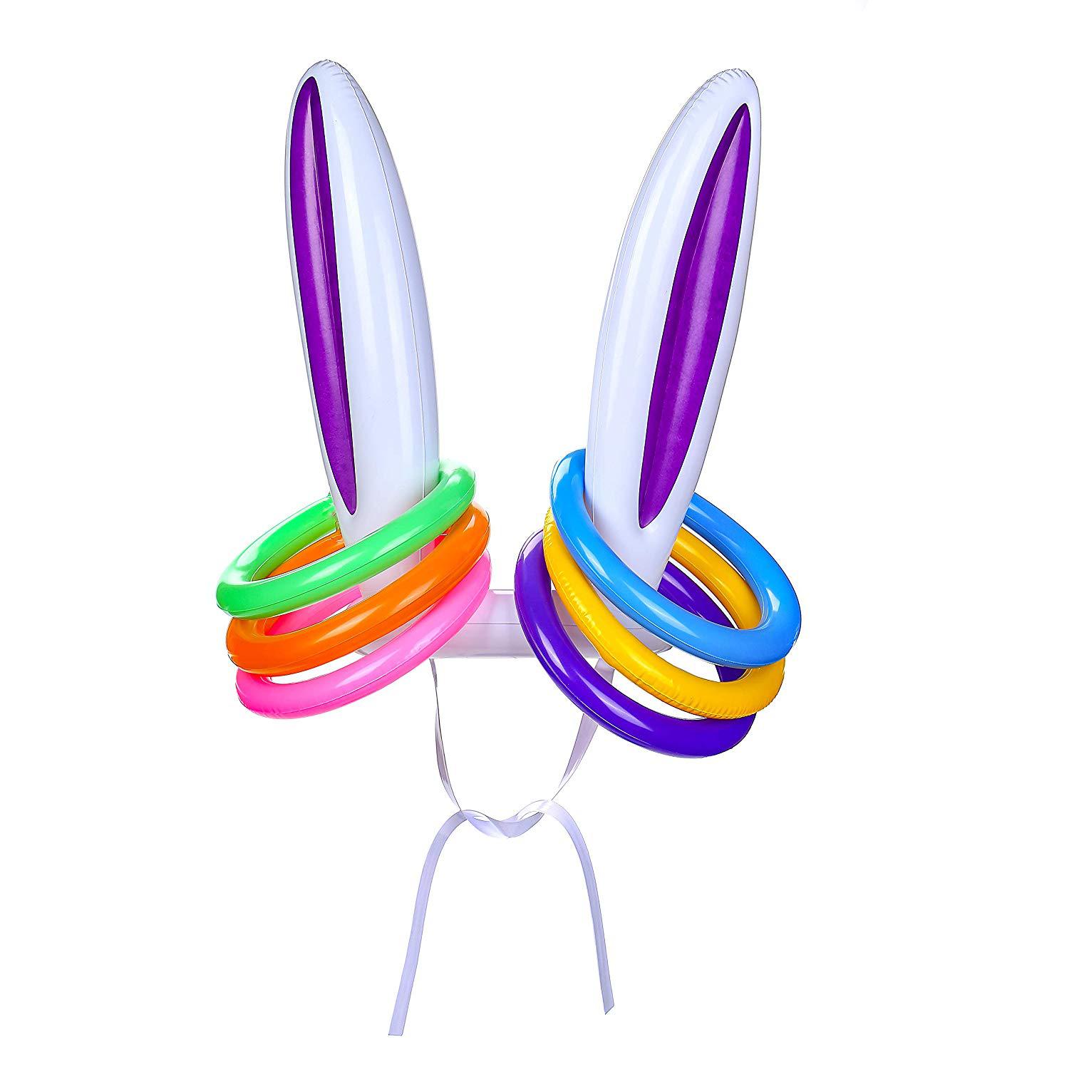 Tongkat kepala kuda tiup, balo - Party Games Bunny ulasan dan harga
