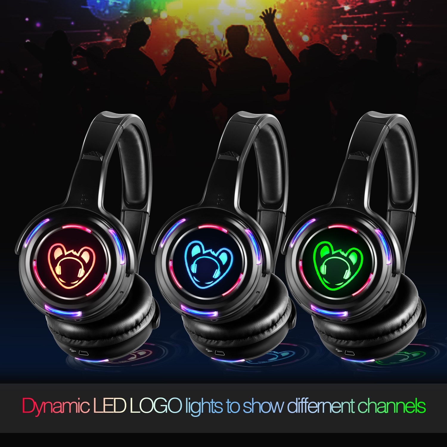 Sistem Headphone Disko Senyap  - Party Games Mobile ulasan dan harga