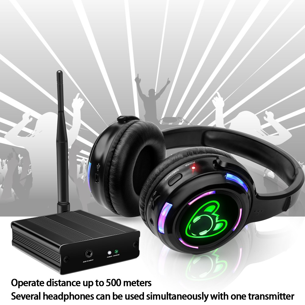 Sistem Headphone Disko Senyap  - Party Games Mobile ulasan dan harga