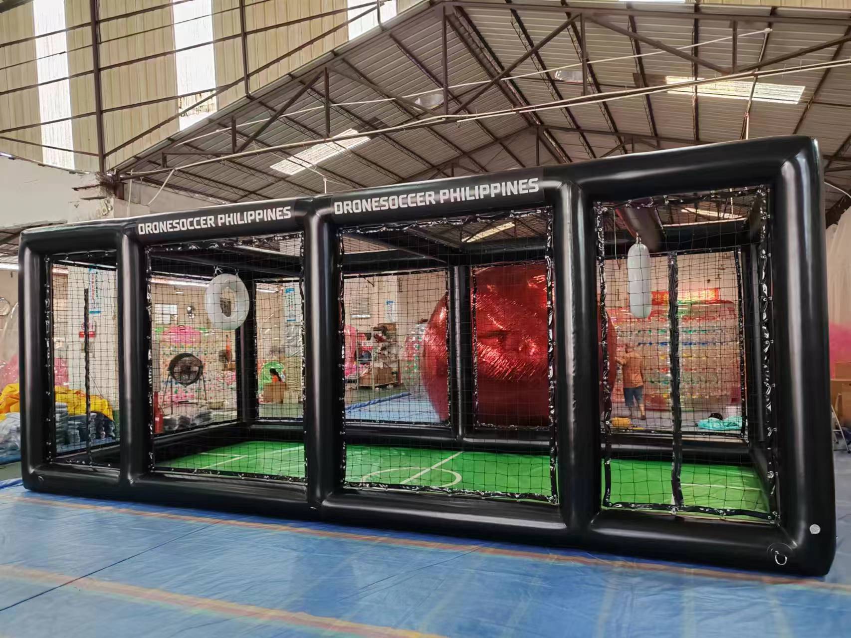 Arena Sepak Bola Drone Tiup 3x - Party Games Indoor ulasan dan harga