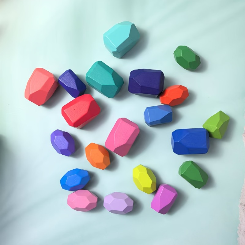 20pcs Batu Keseimbangan Kayu B - Party Games Easter For Kids ulasan dan harga