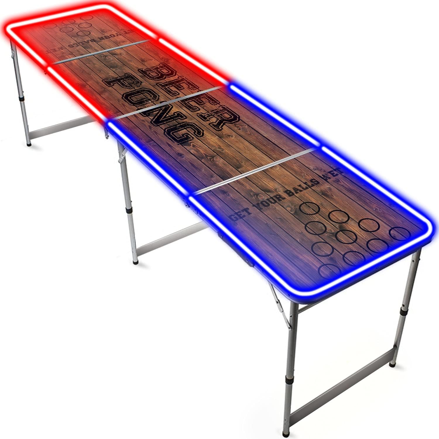 Meja Beer Pong Lipat Portabel  - Party Games College ulasan dan harga