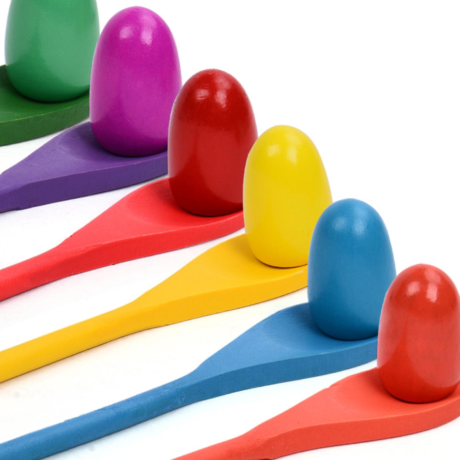 6 Buah Sendok Telur Permainan  - Party Games Kids Outdoor ulasan dan harga