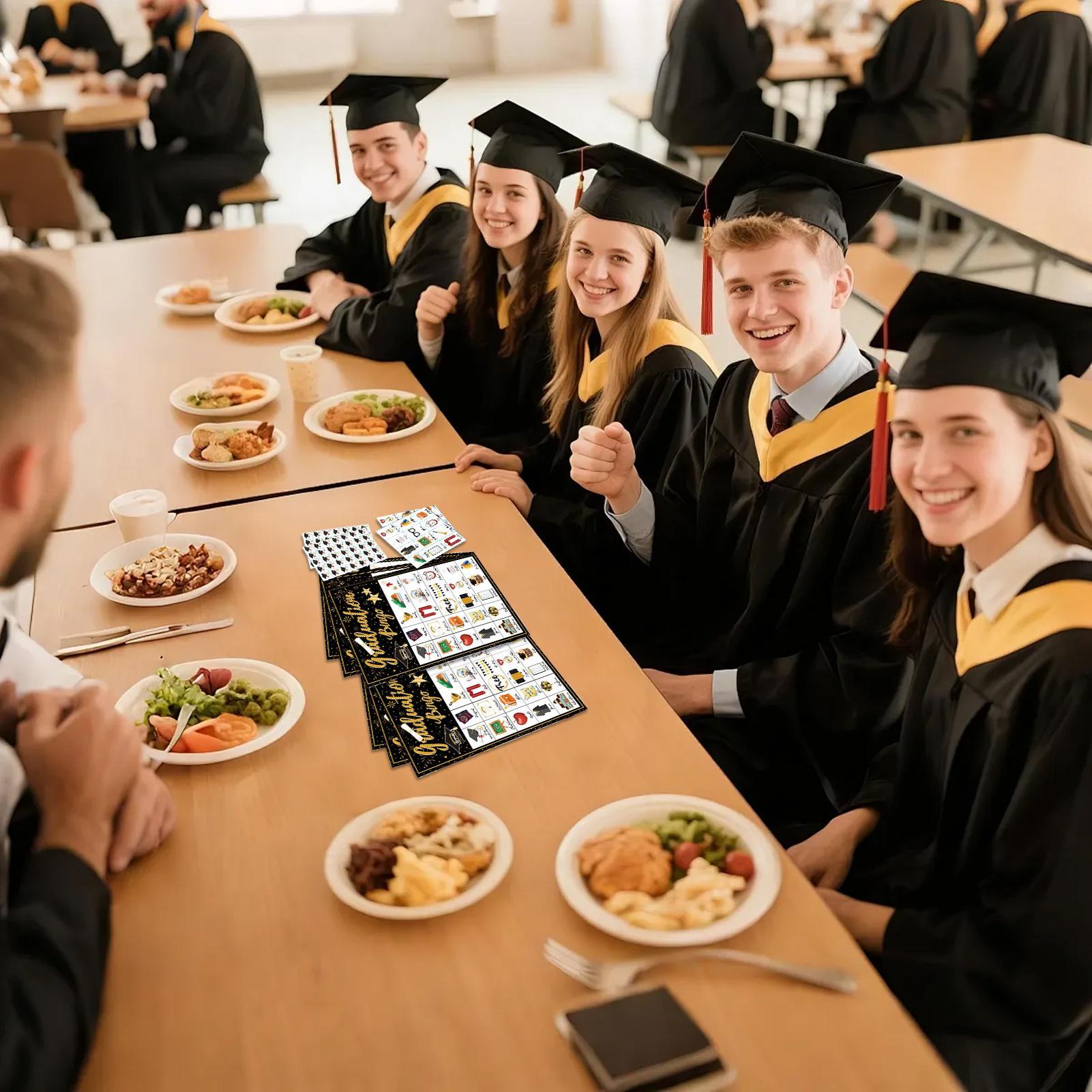 Kartu Bingo Pesta Wisuda 24 Pe - Party Games College ulasan dan harga
