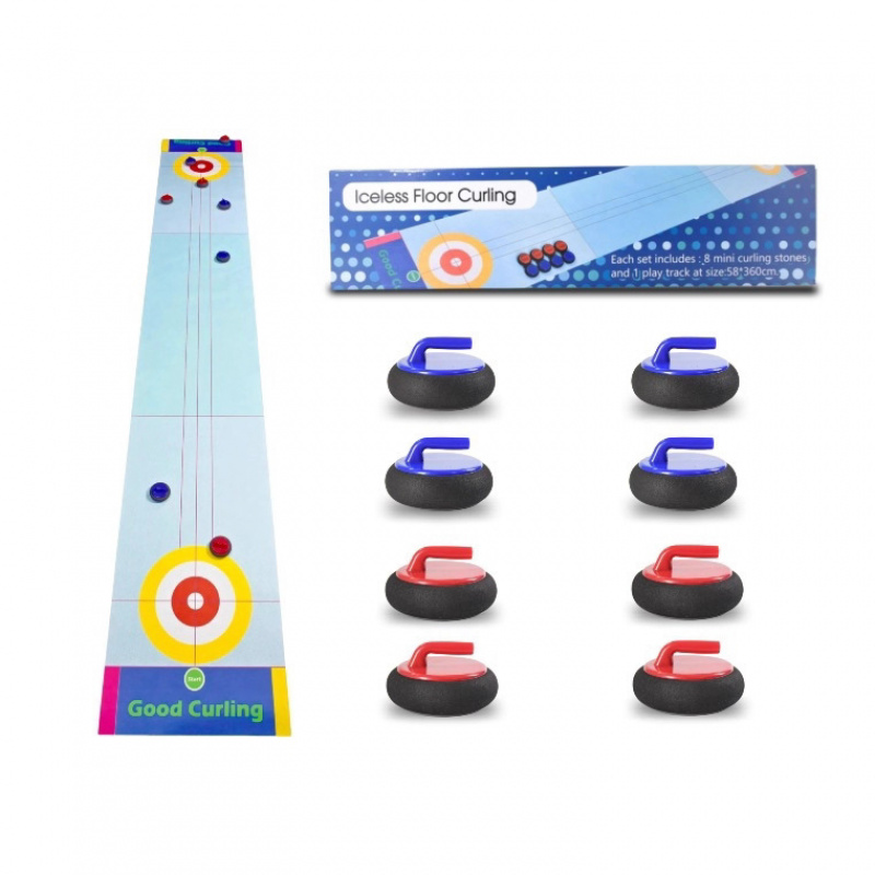 Set Permainan Curling Dalam Ru - Party Games Indoor ulasan dan harga