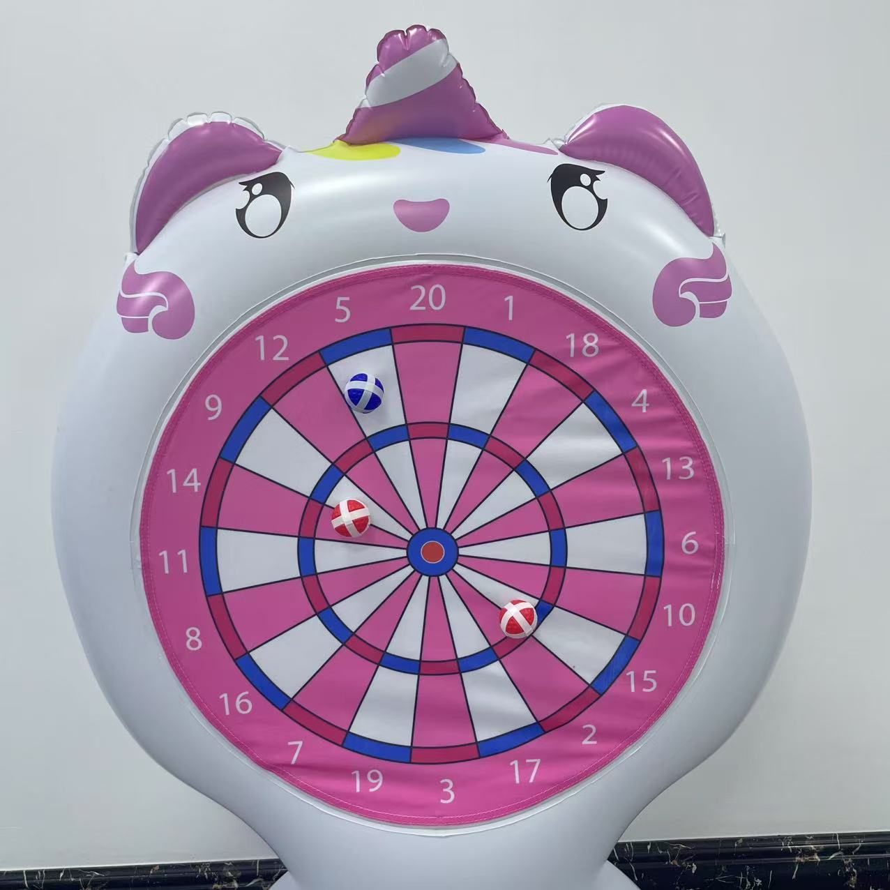 Permainan Lempar Unicorn Tiup  - Party Games Kids Outdoor ulasan dan harga