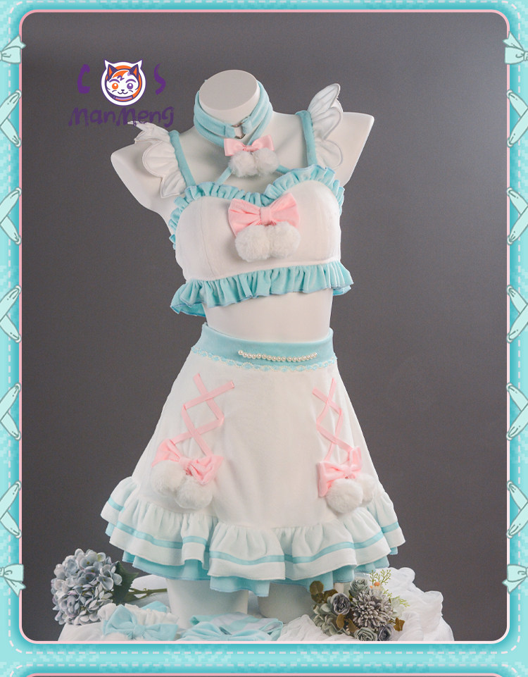 Kostum Cosplay Miku Kostum Gau - Party Games Cartoon ulasan dan harga